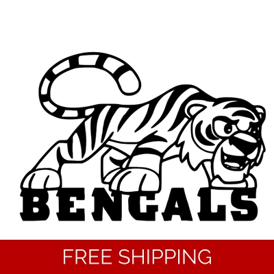 NFL Football Cincinnati Bengals Die Cut Vinyl Decal sticker NFL Football Cincinnati Bengals Die Cut Vinyl Decal sticker